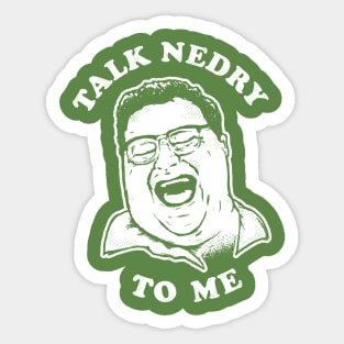 Talk Nedry To Me T-Shirt | Dennis Nedry Jurassic Sticker